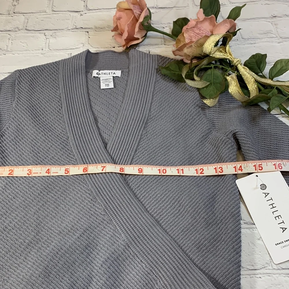 Athleta NWT Grace Sweater Wrap - Picture 7 of 15